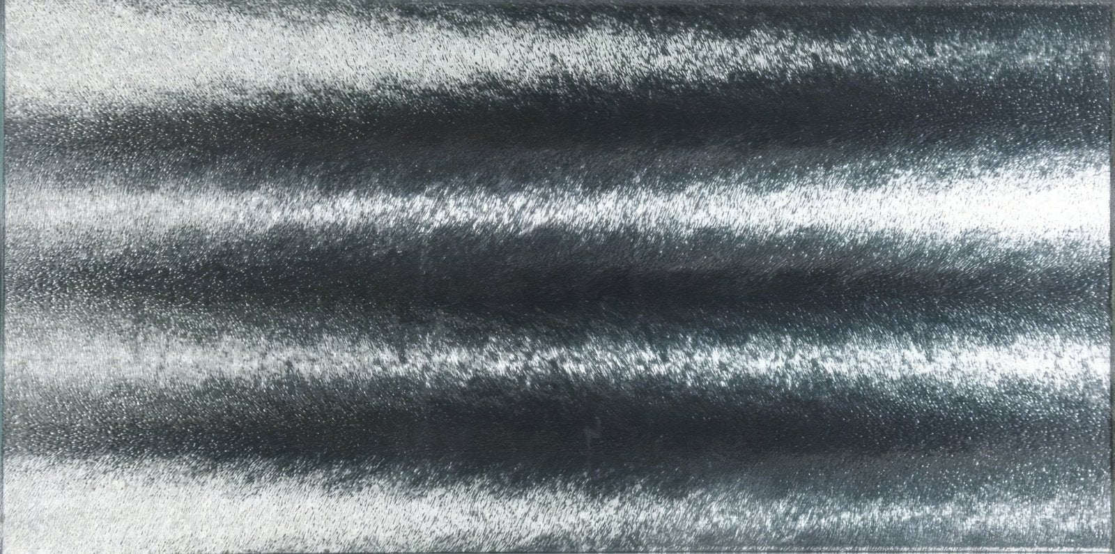 Aurora Borealis Silver Decorative Glass