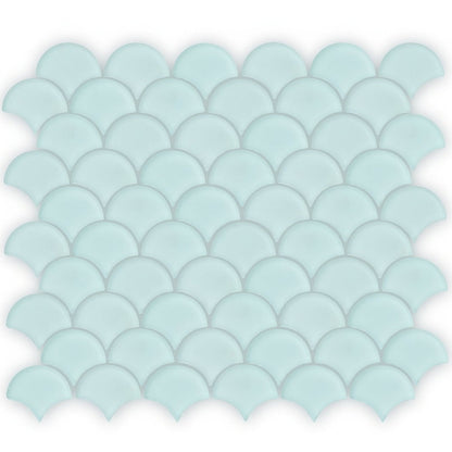 Aurora Fan Green Mosaic