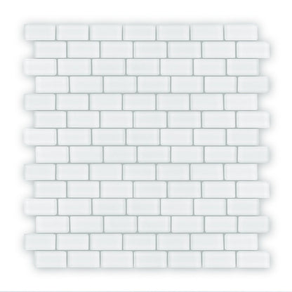 Aurora Mini Brick White Mosaic