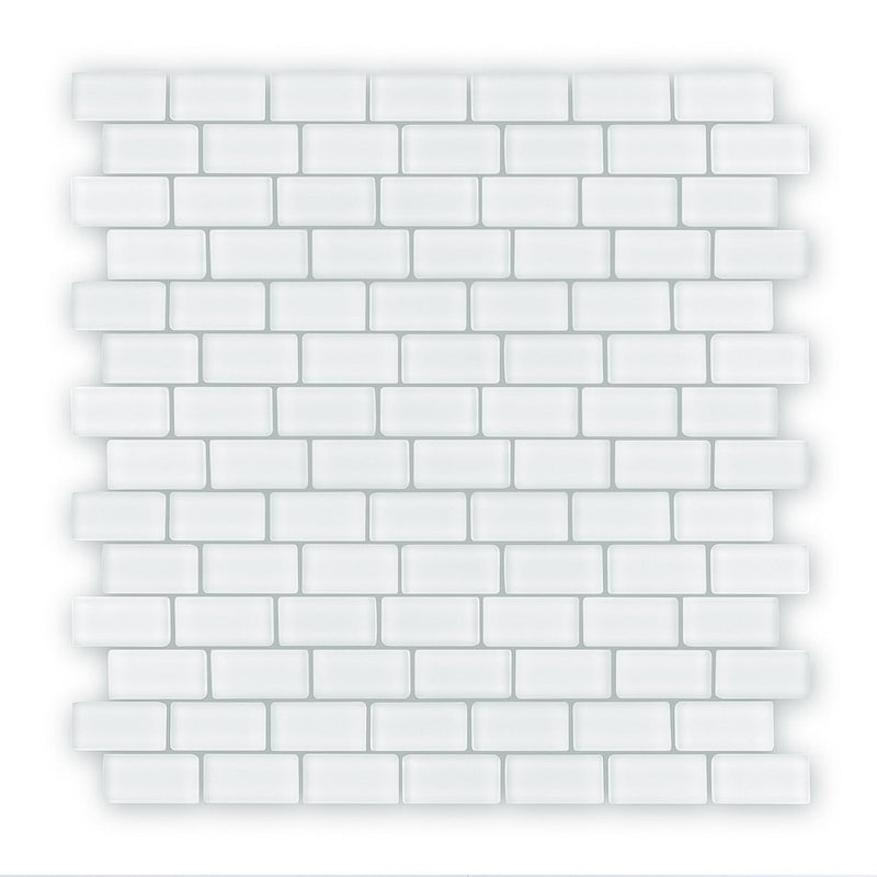Aurora Mini Brick White Mosaic