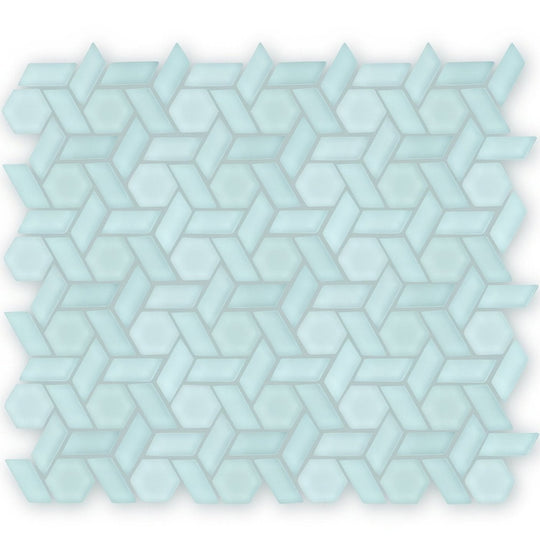 Aurora Woven Green Mosaic