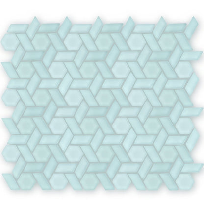 Aurora Woven Green Mosaic