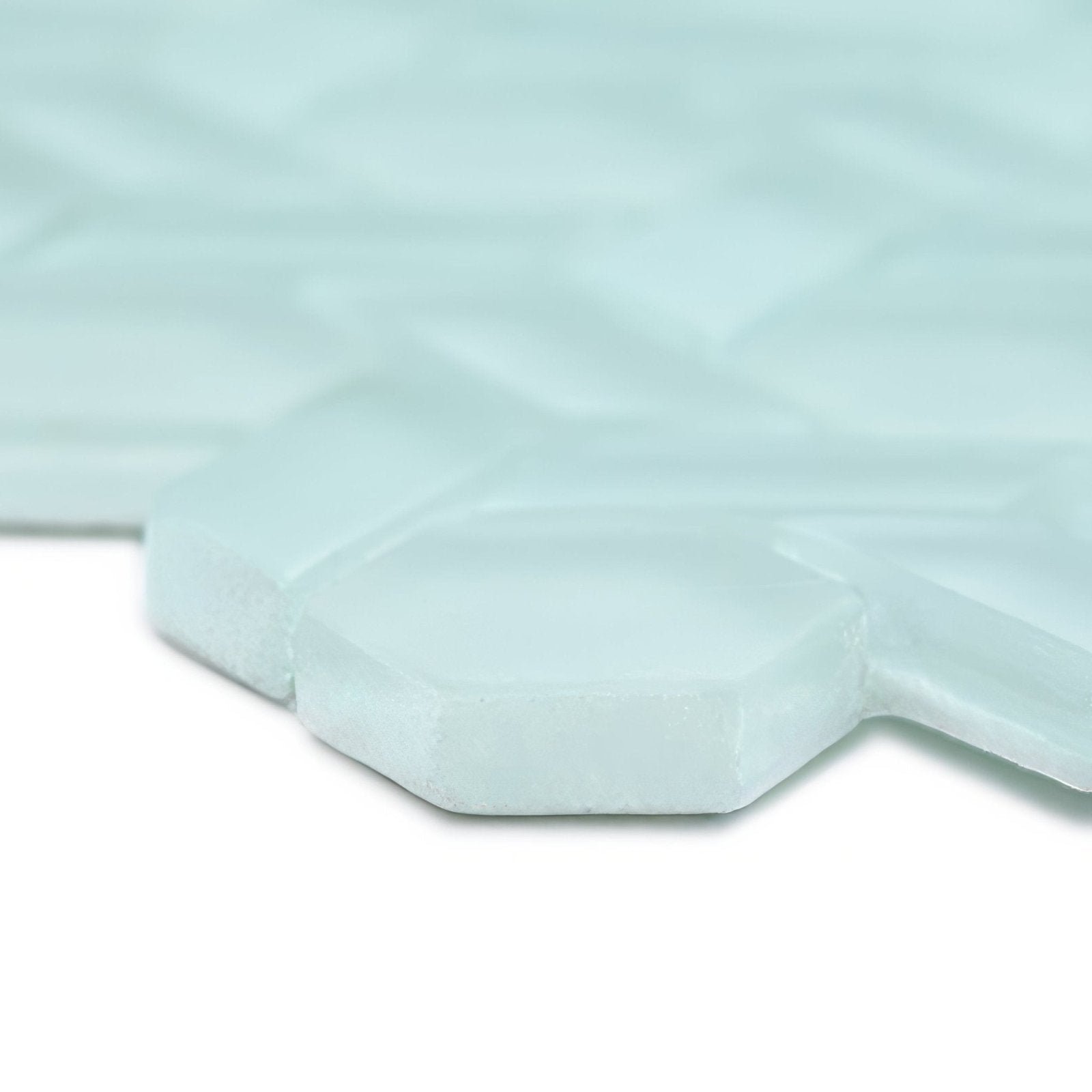 Aurora Woven Green Mosaic