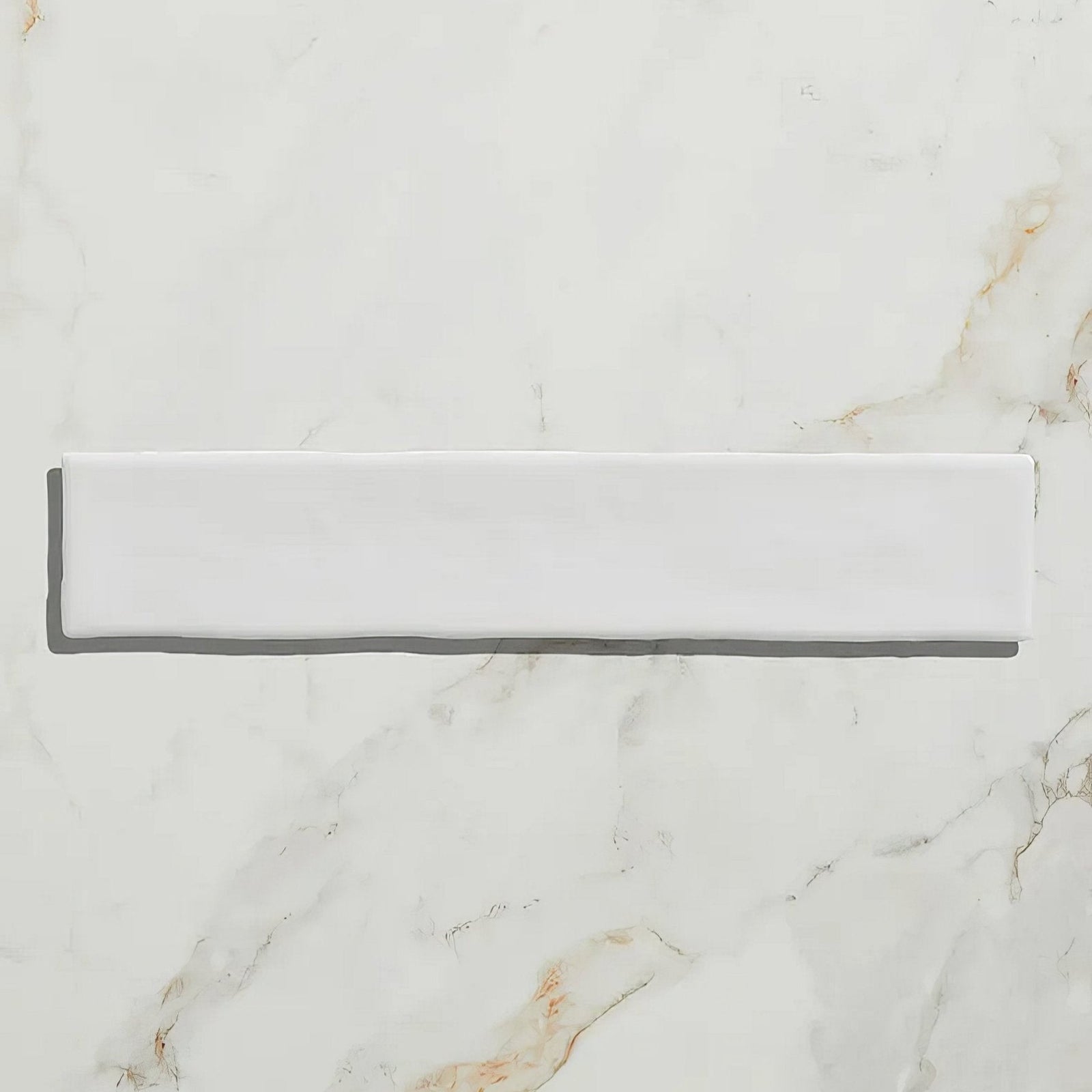 Avebury ceramic milk white white rectangular ceramic tile with smooth glossy finish for wall and floor use