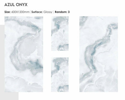 Azul Onyx 60 x 120cm