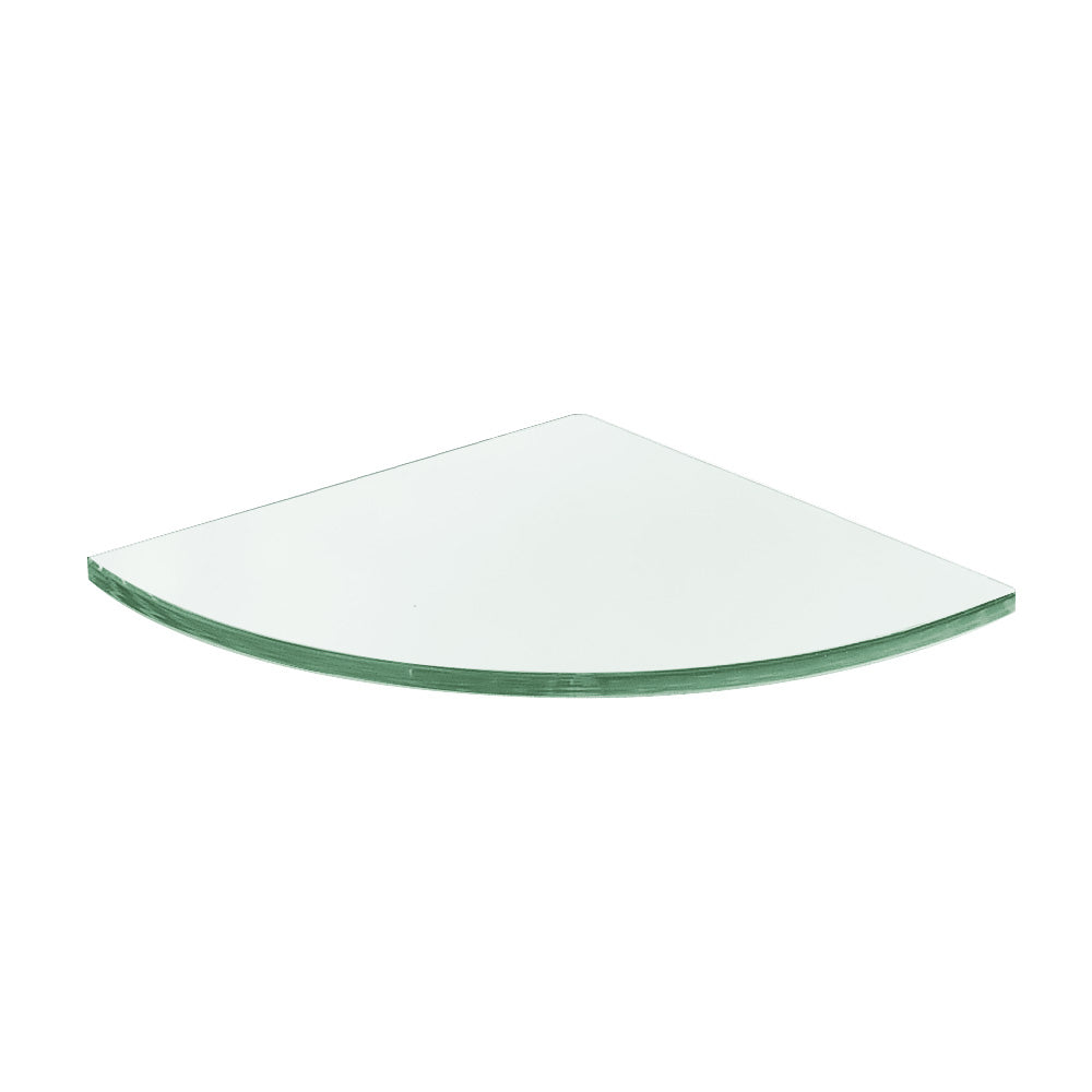 Pier Corner Glass Shelf Clear - Origins Living, view 2