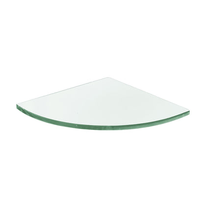 Pier Corner Glass Shelf Clear - Origins Living, view 2