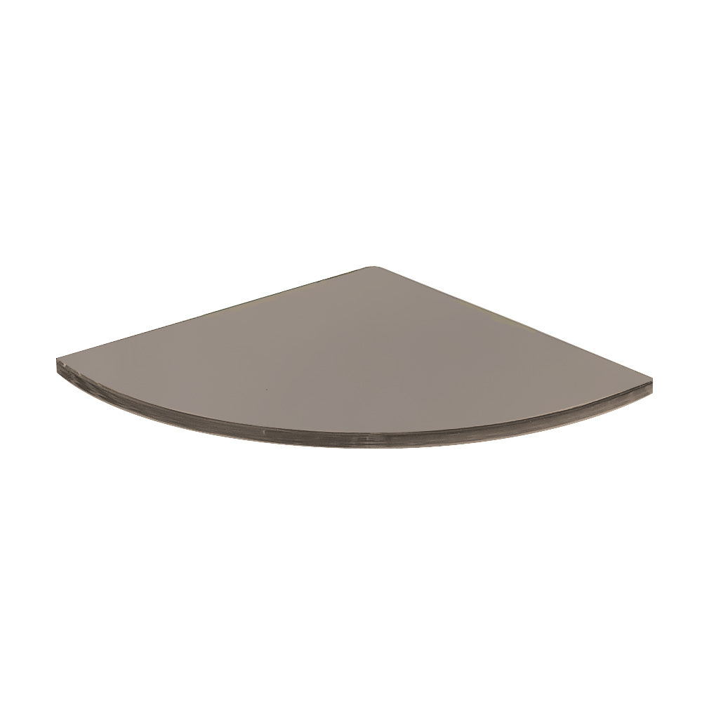Pier Corner Glass Shelf in Bronze - Origins Living, view 2