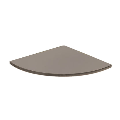 Pier Corner Glass Shelf in Bronze - Origins Living, view 2
