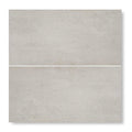 Barbican Moor Lane 30 x 60cm light gray concrete effect rectangular tile with subtle texture and horizontal seam