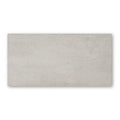 A rectangular light gray ceramic tile barbican moor lane 30 x 60cm with a subtle textured surface