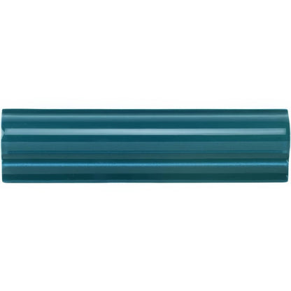 Baroque Blue Albert Moulding Ceramic Wall Tile 152x40mm