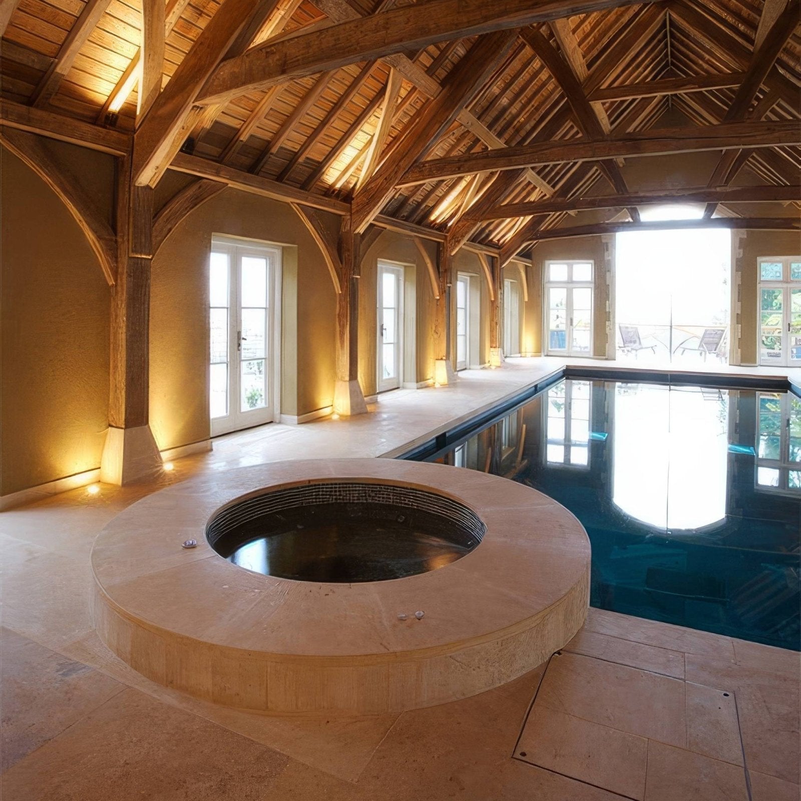 Bath Limestone Artisan Honed Finish beige limestone tiles
