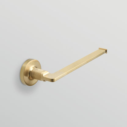 Baxter Open Towel Bar in Brushed Brass - Origins Living, view 2