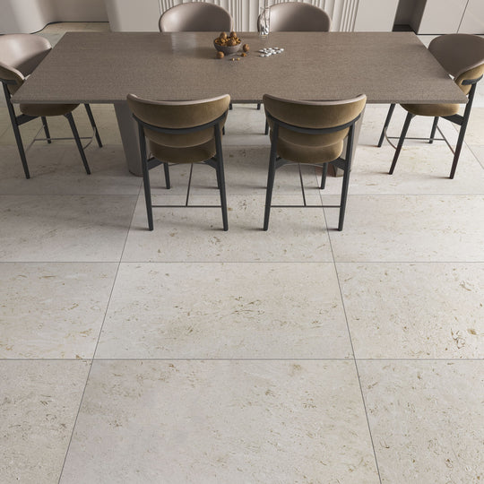 Shellstone Brushed Limestone Wall & Floor Tile