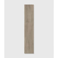 Gray wood-grain vinyl plank flooring in beach hut porcelain caramel with durable caramel accents and realistic texture