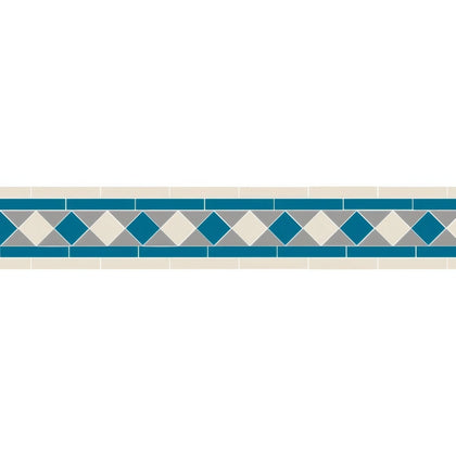 Bennett Grey, Dover White and Pugin Blue 1