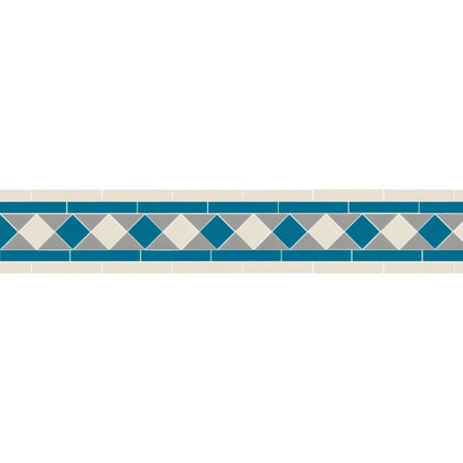 Bennett Grey, Dover White and Pugin Blue