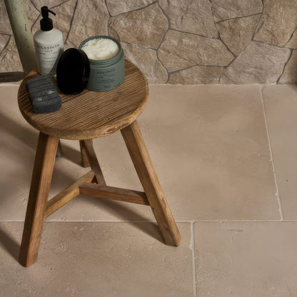 Bergamo Limestone Lightly Seasoned Finish