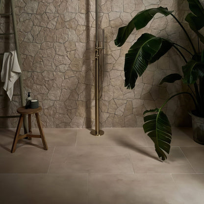 Bergamo Limestone Lightly Seasoned Finish