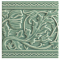 Berkeley Decorative Tile on Jade Breeze Ceramic Wall Tile 152x152mm