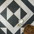 Bert & May Black Alalpardo Porcelain – close-up detail