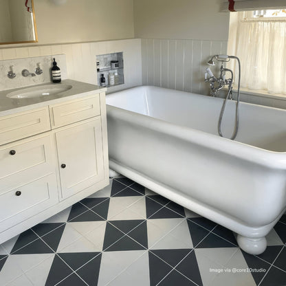 Bert & May Black Alalpardo Porcelain