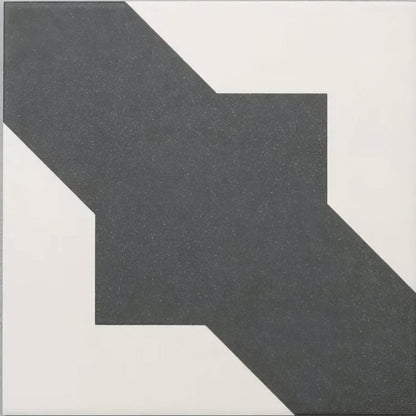 Bert & May Black Crosses Porcelain