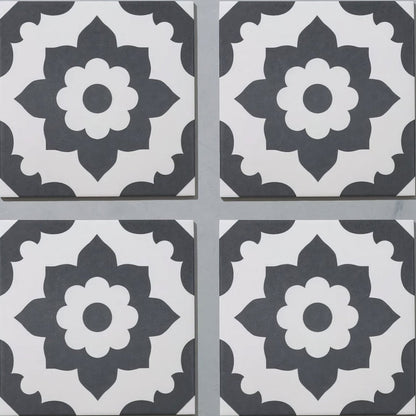 Bert & May Black Santona Porcelain