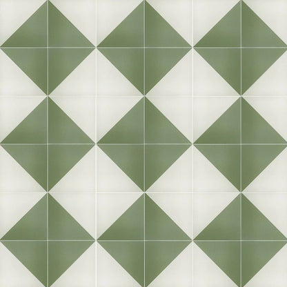 Bert & May Green Alalpardo Porcelain