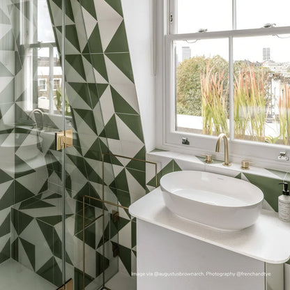 Bert & May Green Alalpardo Porcelain