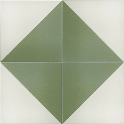 Bert & May Green Alalpardo Porcelain