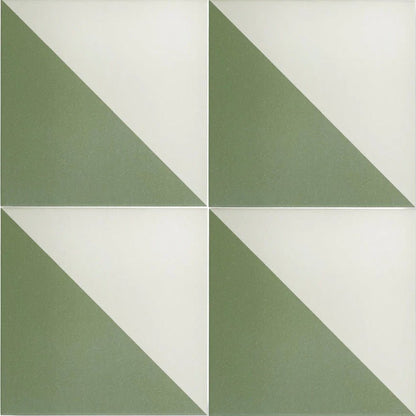 Bert & May Green Alalpardo Porcelain