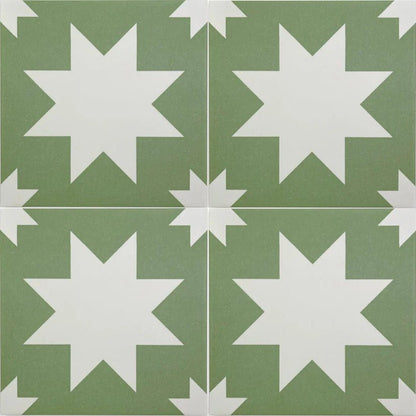 Bert & May Green Pradena Porcelain