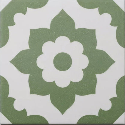 Bert & May Green Santona Porcelain