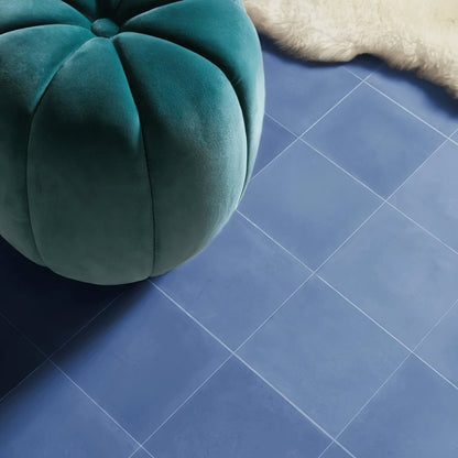 Bert & May Navy Porcelain Plain Tile