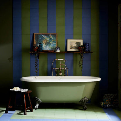 Bert & May Navy Porcelain Plain Tile