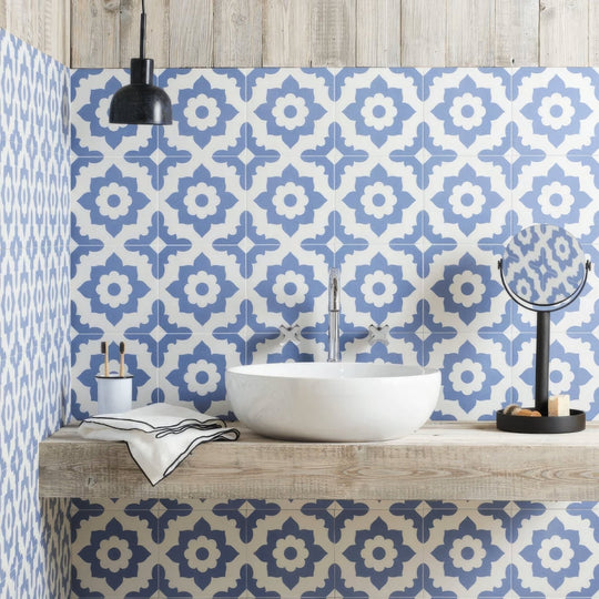 Bert & May Navy Santona Porcelain - alternate view