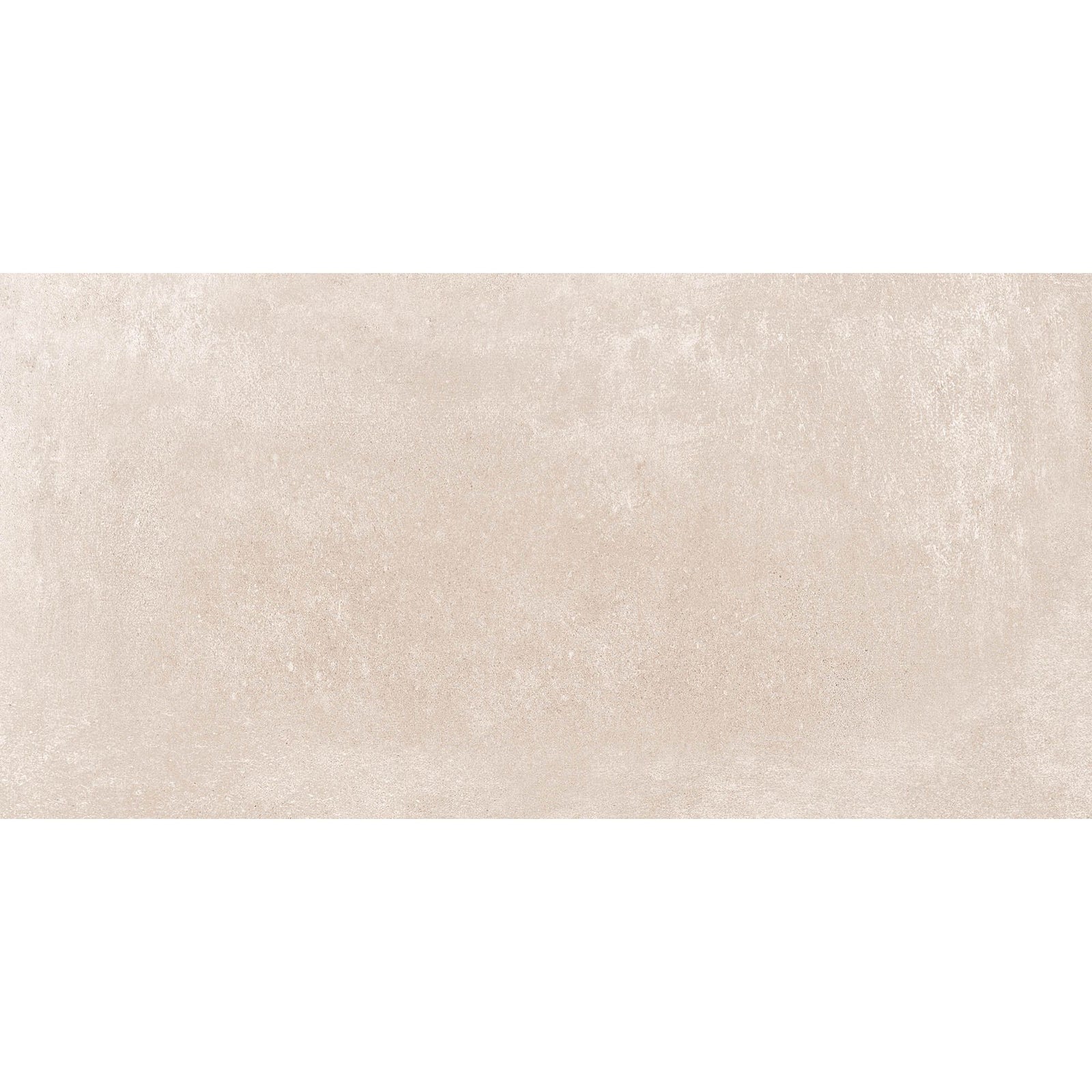 Beton Beige Matt 25 x 50cm Wall Tile in a bathroom setting