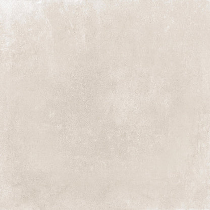 Beige textured ceramic tile beton beige matt 60 x 60cm with subtle gray veining for flooring and wall applications