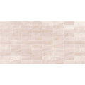 Beige mosaic tile beton beige next relieve decor with subtle textured finish and varied tones for wall and floor use