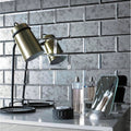Bevel Antique Mirror Brick Mosaic