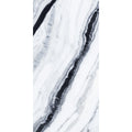 Bianco lasa 60 x 120cm white marble tile with striking black veining and subtle gray undertones for elegant interiors