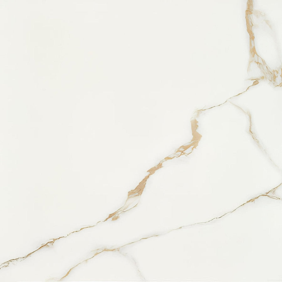 Bianco Oro Matt 90 x 90cm shown as flooring