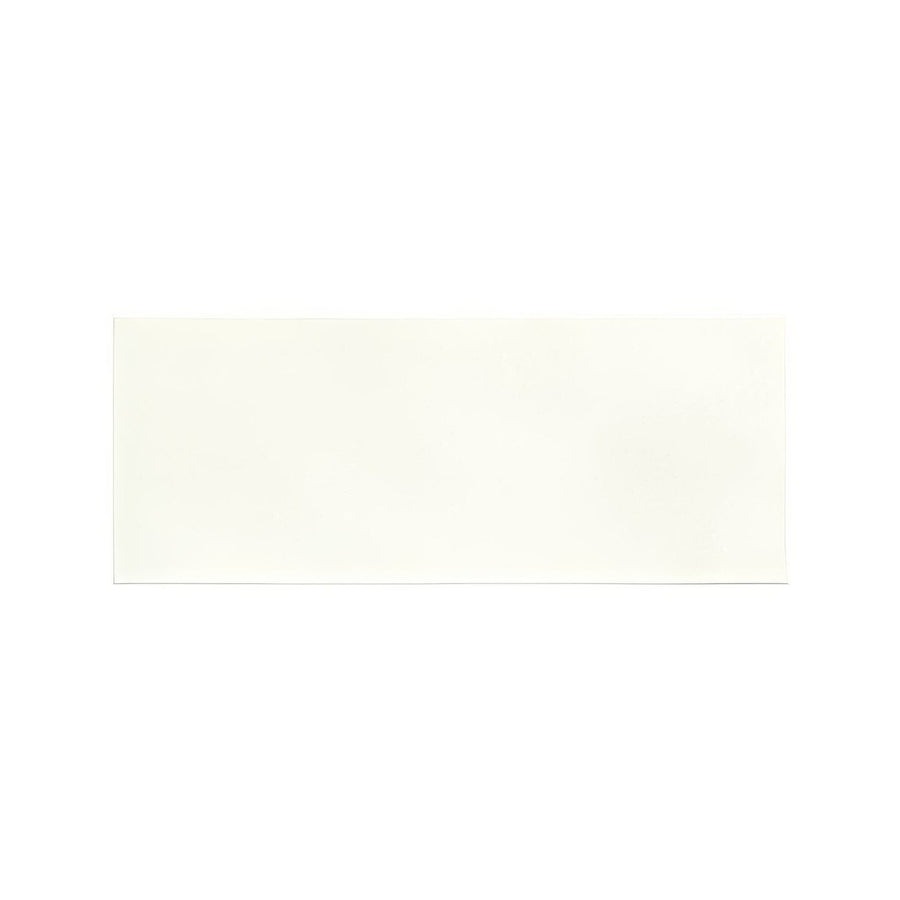 Cream-colored rectangular sticker with a smooth matte finish for bilbao gloss white 20 x 50cm product