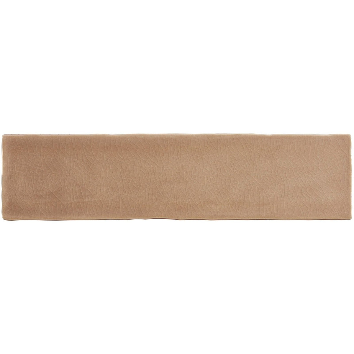 Beige large brick tile birch with textured matte finish ideal for wall and floor installations
