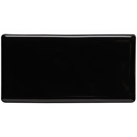 Black Half Tile - alternate view