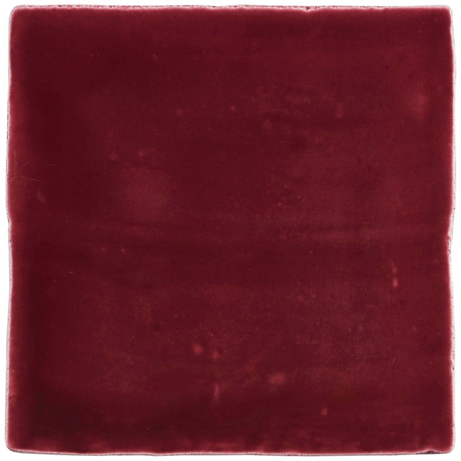 Blackberry field tile is a square deep burgundy velvet tile with a soft textured surface and subtle imperfections