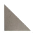 Gray triangular tile blends castano triangle with a subtle textured surface for stylish wall and floor designs