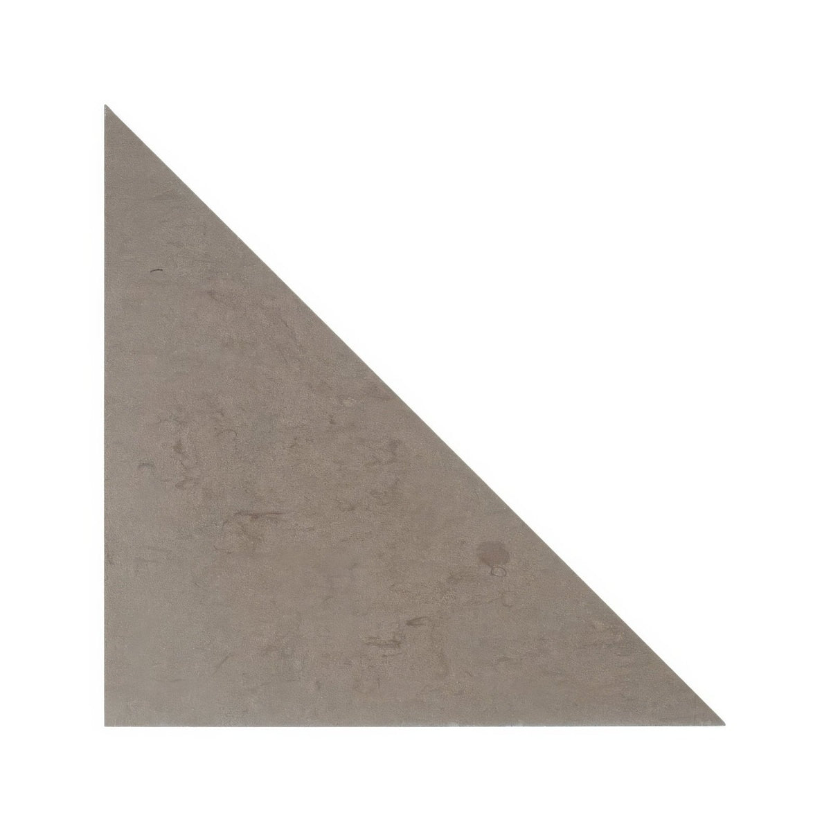 Beige blends castano triangle tile with subtle natural stone veining for elegant wall and floor applications